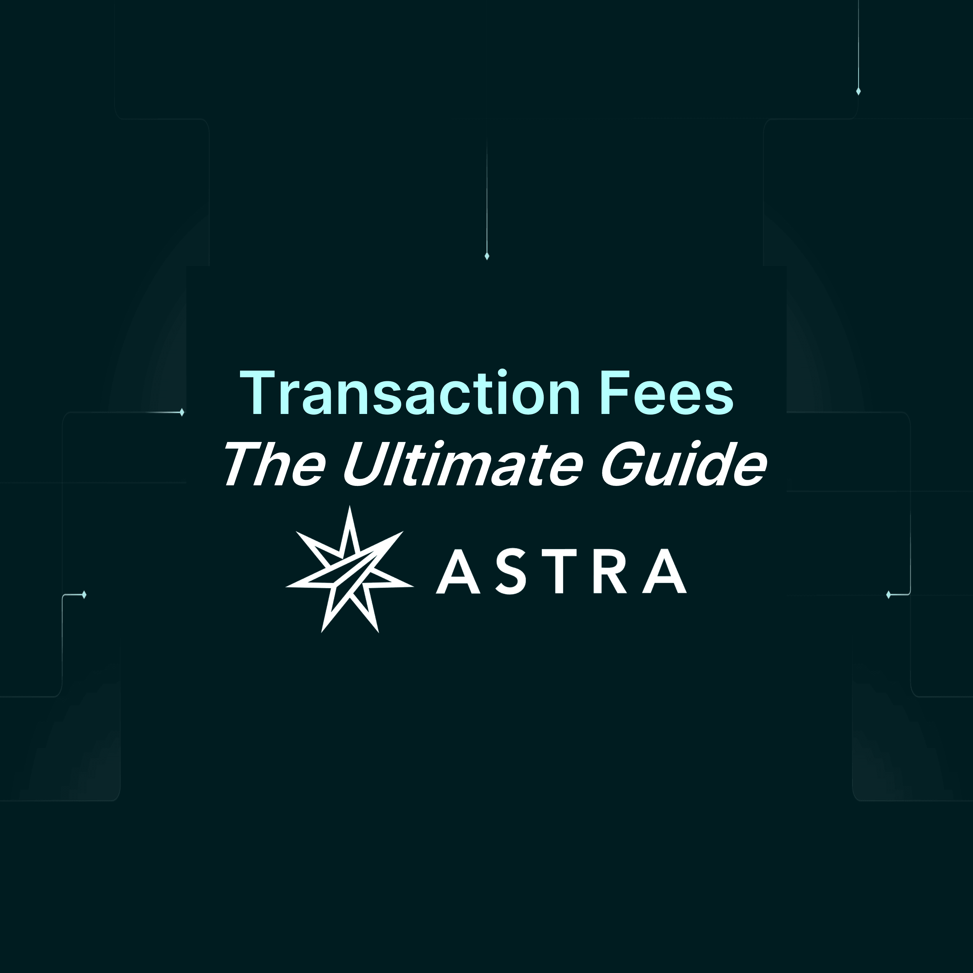 The ultimate guide to transaction fees for payment processing, including interchange fees and chargebacks