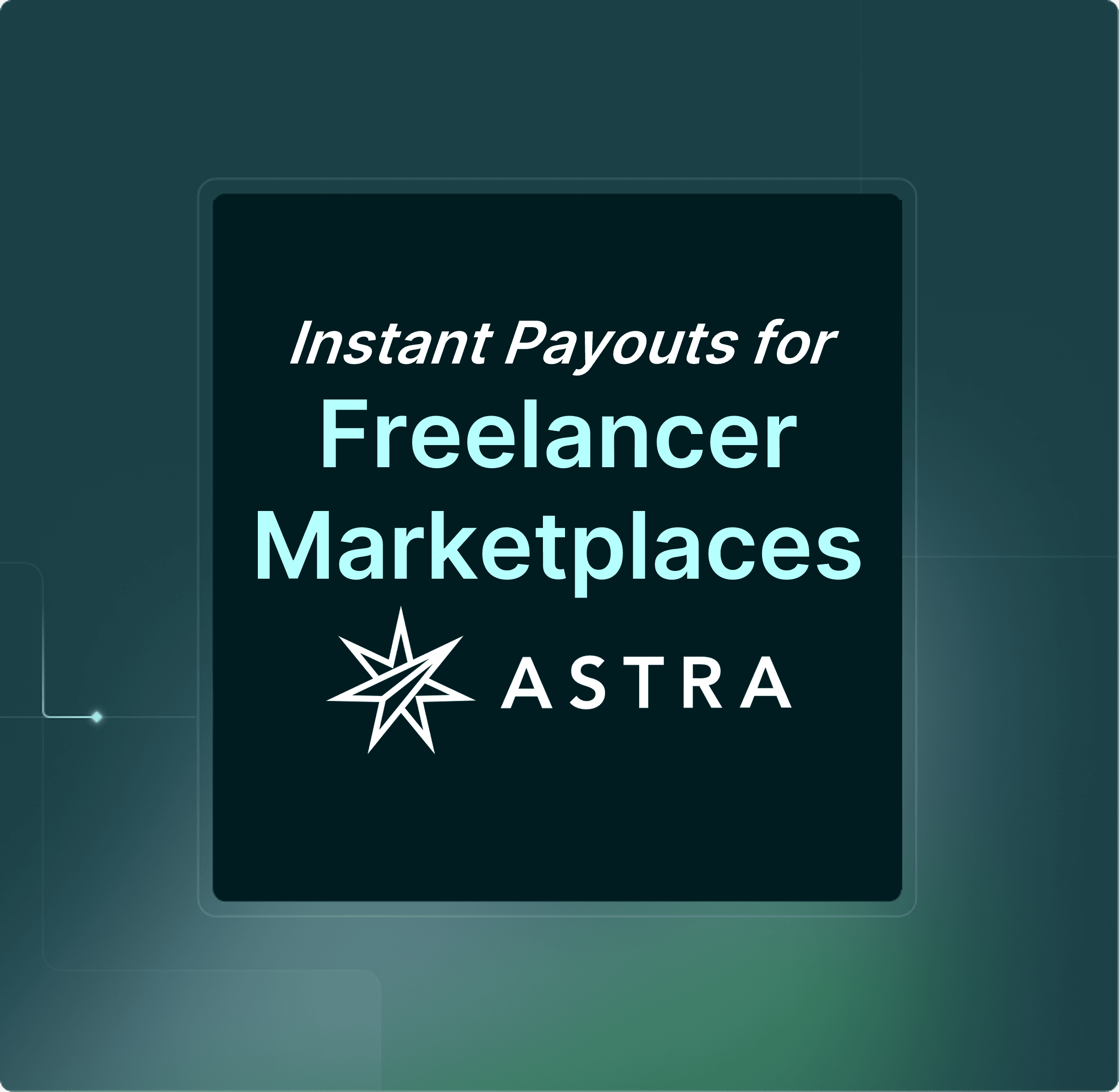 This guide explains how freelancer marketplaces can embed instant payouts to enhance their freelancer experience